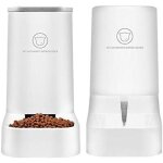 Ersandy - distributeur de nourriture / eau fontaine automatique - 3. 75lx 2 pices - alimentation pour ...