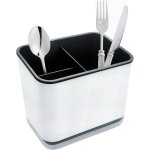 Ersandy - egouttoir � couverts, fourchette cuill�re organisateur rack avec 3 compartiments avec �gouttoir, ...