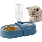Gamelle pour chat, gamelle pour chien, bouteille d'eau automatique, gamelle d'eau surleve incline ...