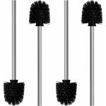 Jeu de 4 brosses  toilettes - brosse  chiotes de 8 cm de diamtre - balai de nettoyage pour wc avec ...