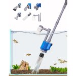Ersandy - nettoyeur électrique pour aquarium, avec changeur d'eau laveur de sable nettoyage des débris ... Ersandy - nettoyeur électrique pour aquarium, avec changeur d'eau laveur de sable nettoyage des débris ...
