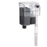 Slim filtre extérieur aquarium, filtre ajustable à 3 niveaux pour aquarium jusqu'à 20 l, 250 lph, 3w Slim filtre extérieur aquarium, filtre ajustable à 3 niveaux pour aquarium jusqu'à 20 l, 250 lph, 3w