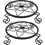 Ersandy - support pour plantes en pot, support pour plante en métal résistant à la rouille, table de ... Ersandy - support pour plantes en pot, support pour plante en métal résistant à la rouille, table de ...