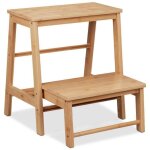 Escabeau pliant en bambou