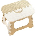 Escabeau pliant tabouret en plastique pliable pour enfants tabourets pliants pour adultes avec poigne ...