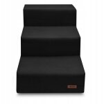Escalier pour chien pour canap� et lit noir maltais huggy doggy climber l