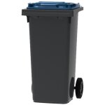 France bac roulant - conteneur poubelle  dchets 2 roues - 120l - robuste - conomique - 100% recycl ...