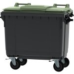 Ese - france conteneur poubelle à déchets 4 roues - 660l - robuste et professionnel - 100% recyclé - ... Ese - france conteneur poubelle à déchets 4 roues - 660l - robuste et professionnel - 100% recyclé - ...