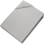 Esprit drap - housse premium - 1 pi�ce 100x200 cm, gris