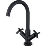 Essebagno mlangeur vier essekross noir mat