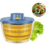Essoreuse  salade automatique sans fil usb 4000 ml dshydrateur automatique pour fruits et lgumes, ...