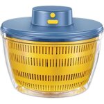 Essoreuse  salade lectrique rechargeable passoire automatique de grande contenu  schage pour salade, ...
