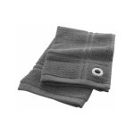 Essuie - main en ponge  grand chef  50x50cm gris