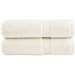 Essuie - mains de qualit suprieure solund 2 pcs crme 600 g / m