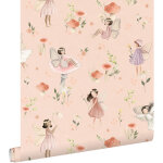 Estahome - papier peint des f�es rose