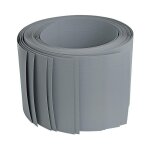 Estexo - brise vue de jardin r�sistant en pvc dur 252, 5 x 19 cm gris x 10