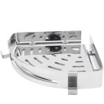 �tag�re d'angle en acier inoxydable 304, organisateur de douche, douche murale, accessoires de salle ...