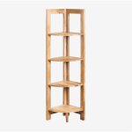 Etag�re d'angle en manguier pattell sklum