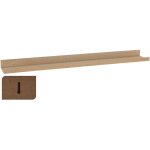 tagres en bois colores 770x100x40mm, nb1700650, basics