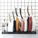 �tag�re � casseroles extensible avec s�parateurs - porte - couvercles - support pour casseroles - �tag�re ...