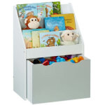 Etagere chambre denfant avec coffre a jouets