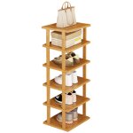 �tag�re � chaussures en bois, �tag�re de rangement pour chaussures, �tag�res amovibles � 6 niveaux.