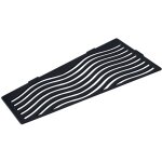 U - tile ? �tag�re de douche en acier inox noir 26, 2 x 12 / 7 cm ? fixation sans per�age ? r�sistante ...