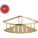 Poalgi - etagère de douche d'angle or brossé inox s304 sky bath Poalgi - etagère de douche d'angle or brossé inox s304 sky bath