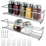�tag�re � �pices de cuisine, support de douche mural en acier inoxydable collant, sans per�age, paquet ...