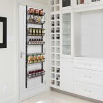 �tag�re � �pices murale r�glable � 6 niveaux organisateur rangement bouteille cuisine � porte suspendue ...