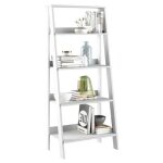Beaux meubles pas chers - etagre escalier 4 niches blanche largeur 61 hauteur 140. 3 profondeur 40 cm ...