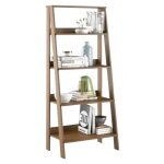Etagre escalier 4 niches chne largeur 61 hauteur 140. 3 profondeur 40 cm
