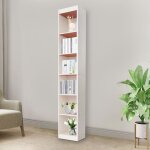 �tag�re �troite � 6 niveaux, �tag�re ouverte moderne, meuble d'angle, �tag�re d'angle, meuble de rangement ...