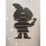 �tag�re pour figurines de pirates, noire