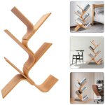 Senderpick - tagre  livres  cinq niveaux avec branches courbes, tagre  livres crative et design, ...