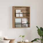 �tag�re � magazines ch�ne artisanal 60 x 12 x 70 cm