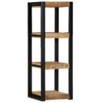 tagre murale 35x35x100 bois de manguier brut massif