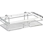 Etag�re murale de douche premium , panier de douche fixation murale, vis et chevilles incluses, acier ...