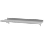 Etagre murale suspendue sur consoles inox, soude 80x30 cm - hendi 816486
