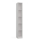 Etag�re blanche 182 cm ? panneaux de particules lamin�s ? profondeur 30 cm ? largeur 25 cm ? pour petits ...