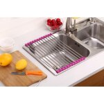 �tag�re de rangement pour cuisine, �gouttoir et / ou repose plat pliable
