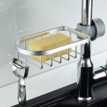 Etagre et rangement de douche - lot de 2 tagre douche sans percage inox, tagre salle de bain tlescopique ...