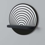 �tag�re ronde whispering rounds noire