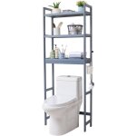 Etagere wc, meuble de rangement au - dessus des toilettes reglable 3 niveaux, etagere de salle de bain ... Etagere wc, meuble de rangement au - dessus des toilettes reglable 3 niveaux, etagere de salle de bain ...