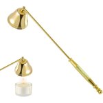 �teignoir � bougie dor�, eteignoir a bougies avec long manche, bougie extincteur en acier inoxydable, ...
