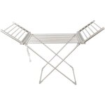 Etendoir � linge electrique chauffant s�choir - chauffant electrique pliable 20 tubes chauffants etendoir ...