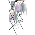 Etendoir linge interieur et ext�rieur, sechoir a linge pliable, seche linge 3 niveaux