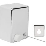 �tendoir � linge r�tractable, t�lescopique mural extensible r�tractable en acier inoxydable sechoir linge ...