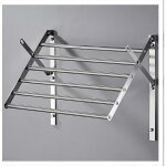 tendoir mural tendoir  vtements tendoir mural rtractable tendoir pliant en acier inoxydable gain ...