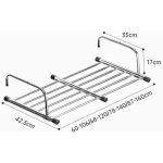 Etendoir � suspendre, ohjijinn etendoir � linge pliable s�choirs, � linge en acier inoxydable t�lescopique, ...